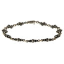 CHROME HEARTS(クロムハーツ) サイズ:11KINK TNY E CH PLS タイニーE CHプラスブレスレット シルバー BCA187【中古】【...