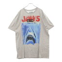 KITH(キス) サイズ:XL ×JAWS NYC VINTAGE BOX LOGO ジョーズ ヴィンテージ フロントプリント ボックスロゴ 半袖Tシャツ カッ...