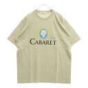 CABARET POVAL(キャバレーポバール) サイズ:L 25SS ロゴプリント半袖Tシャツ グリーン【新古品/中古】【程度S】【カラーグリーン】【オンライ...