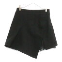 Sacai(サカイ) サイズ:2 Wool Melton Skirt ウール メルトン スカート ブラック レディース 24-07335【中古】【程度B】【カラ...