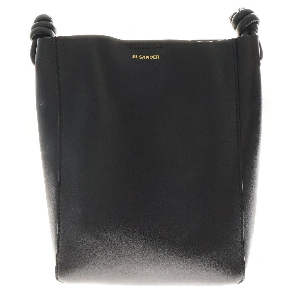 JIL SANDER(ジルサンダー) GIRO ジロ ロゴプリント ショルダーバッグ ホワイト J07WG0002 P5864【新古品/中古】【程度S】【カラーブラック】【オンライン限定商品】