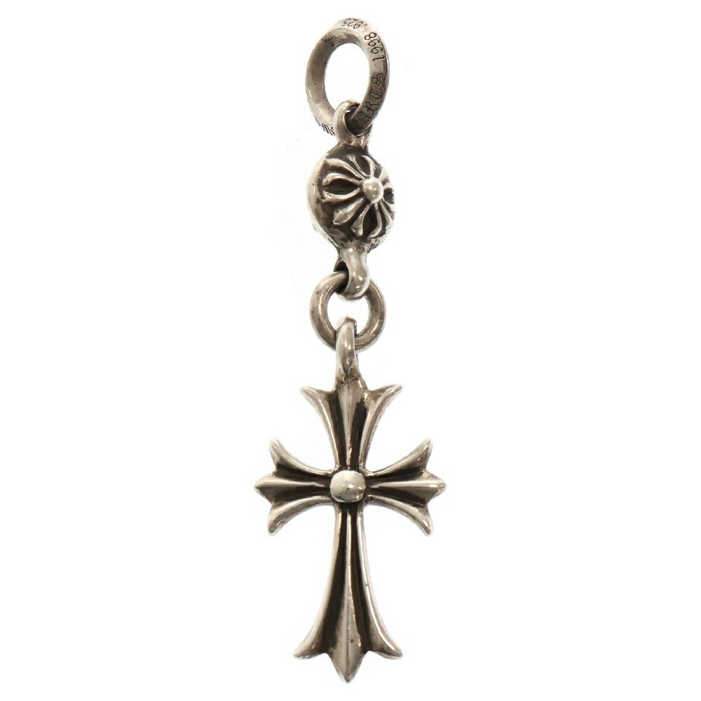 CHROME HEARTS(クロムハーツ) 1B TNY CH CRS 1ボール タイニー CHクロス チャーム ペンダントトップ シルバー BCA197【中古】【程度B】【カラーシルバー】【取扱店舗BRING THRIFT CLOSET 幕張店】