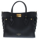 LOUIS VUITTON(ルイヴィトン) モノグラム オンマイサイドMM ハンドバッグ ショルダーバッグ ブラック レザー M53826【中古】【程度A】【カ...