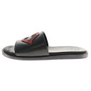 CHROME HEARTS(クロムハーツ) サイズ:37 MATTY BOY CHOMPER SLIDE マッティボーイ チョンパー レザースライドサンダル ブ...