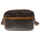 LOUIS VUITTON(ルイヴィトン) モノグラム リポーターPM レザーショルダーバッグ ブラウン M45254【中古】【程度B】【カラーブラウン】【取扱...