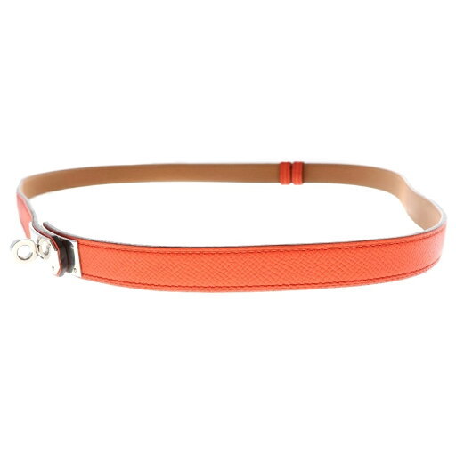 HERMES(エルメス) ケリーベルト オレンジ エプソン レザー T刻印 シルバー金具【中古】【程度A】【カラーオレンジ】【取扱店舗渋谷】 HERMES(エルメス) ケリーベルト オレンジ エプソン レザー T刻印 シルバー金具【中古】【程度A】【カラーオレンジ】【取扱店舗渋谷】