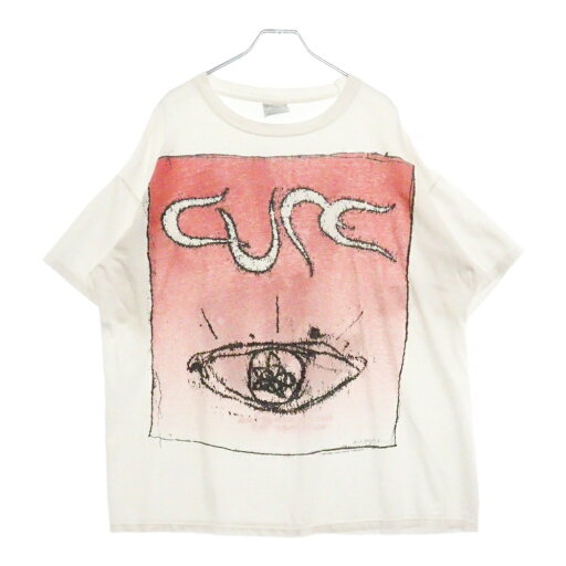 VINTAGE(ヴィンテージ) サイズ:OS 90s THE CURE WISH TOUR NORTH AMERICAN SUMMER ザ・キュアー ウィッシュ ツアー Tシャツ 半袖カットソー ホワイト【中古】【程度B】【カラーホワイト】【取扱店舗AWESOME原宿店】