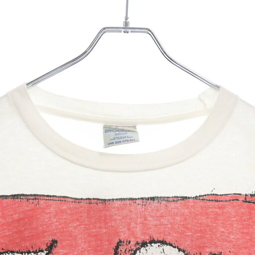 VINTAGE(ヴィンテージ) サイズ:OS 90s THE CURE WISH TOUR NORTH AMERICAN SUMMER ザ・キュアー ウィッシュ ツアー Tシャツ 半袖カットソー ホワイト【中古】【程度B】【カラーホワイト】【取扱店舗AWESOME原宿店】