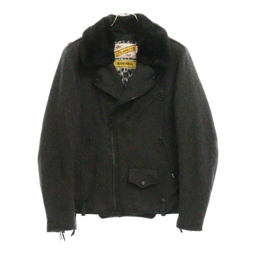 NEIGHBORHOOD(ネイバーフッド) サイズ:38 ×SCHOTT ショット レオパードライナー ウール ダブルライダースジャケット グレー SHNH-JK04【中古】【程度B】【カラーグレー】【オンライン限定商品】 NEIGHBORHOOD(ネイバーフッド) サイズ:38 ×SCHOTT ショット レオパードライナー ウール ダブルライダースジャケット グレー SHNH-JK04【中古】【程度B】【カラーグレー】【オンライン限定商品】