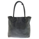 CHROME HEARTS(クロムハーツ) FS TOTE FSトート クロスパッチ付きレザートートバッグ ブラック【中古】【程度B】【カラーブラック】【取扱店...