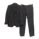 GIVENCHY(ジバンシィ) サイズ:46 セットアップ スーツ ウール 2B テーラードジャケット ノータック スラックスパンツ ブラック G14S 124...