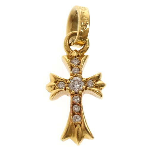 CHROME HEARTS(クロムハーツ) 22K CRS BBYFAT P/DIA ベイビーファットクロス PAVEダイヤ ペンダントトップ ゴールド BCA035【中古】【程度B】【カラーゴールド】【取扱店舗OneStyle新宿店】 CHROME HEARTS(クロムハーツ) 22K CRS BBYFAT P/DIA ベイビーファットクロス PAVEダイヤ ペンダントトップ ゴールド BCA035【中古】【程度B】【カラーゴールド】【取扱店舗OneStyle新宿店】