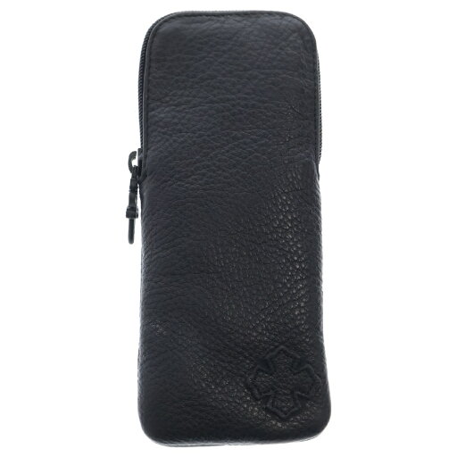 CHROME HEARTS(クロムハーツ) アイウェアクロス付き クロスパッチ レザーアイウェアケース ブラック【中古】【程度B】【カラーブラック】【取扱店舗OneStyle新宿店】 CHROME HEARTS(クロムハーツ) アイウェアクロス付き クロスパッチ レザーアイウェアケース ブラック【中古】【程度B】【カラーブラック】【取扱店舗OneStyle新宿店】