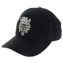 CHROME HEARTS(クロムハーツ) サイズ:OS TRUCKER CAP トラッカーキャップ ダガー刺繍 キャップ 帽子 ブラック【中古】【程度B】【カ...
