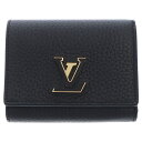 LOUIS VUITTON(ルイヴィトン) LV ポルトフォイユ カプシーヌ タイニー コンパクトウォレット 二つ折り財布 M12149【中古】【程度A】【カラ...