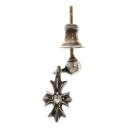 CHROME HEARTS(クロムハーツ) TNY E CH PLS DIA タイニーE CHプラス ドロップピアス 1ダイヤ シルバー【中古】【程度B】【カラーシルバー】【取扱店舗渋谷】