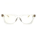 CHROME HEARTS(クロムハーツ) サイズ:52□19ー153 COX UCKER CHクロステンプル ウェリントン クリアサングラス 眼鏡 アイウェア...