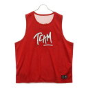CHROME HEARTS(クロムハーツ) サイズ:L MATTY BOY PPO FORM TEAM MESH WARM UP JERSEY MATTYBOY プリントメッシュタンクトップ【中古】【程度B】【カラーレッド】【取扱店舗BRING札幌店】