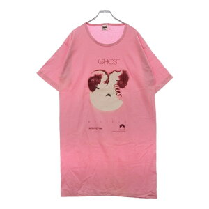 VINTAGE(ヴィンテージ) 90S GHOST ゴースト/ニューヨークの幻 プリント 半袖Tシャツ ピンク【中古】【程度B】【カラー14061】【取扱店舗渋谷】