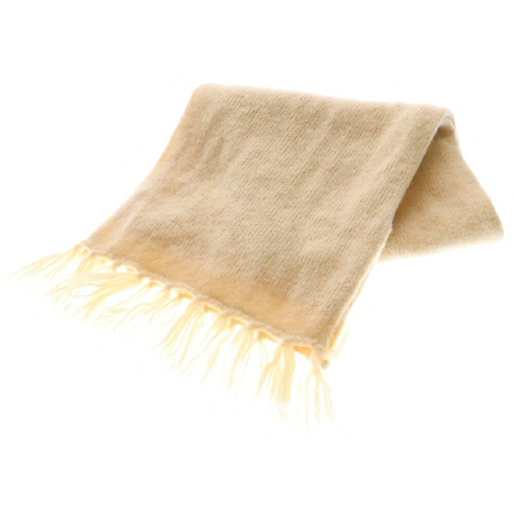 OUR LEGACY(アワーレガシー) Knitted Scarf アルパカニットマフラー ベージュ A4218KCA【中古】【程度B】【カラーベージュ】【オンライン限定商品】