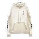 CHROME HEARTS(クロムハーツ) サイズ:M SWTSHRT PLVR アームロゴプリントプルオーバーパーカー ホワイト【中古】【程度A】【カラーホワイト】【取扱店舗原宿】