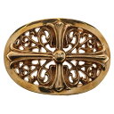 CHROME HEARTS(クロムハーツ) サイズ:1.5 OVAL CROSS STRAP1.5 クラシックオーバルクロスバックル ブロンズ【新古品/中古】【...
