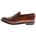 GUCCI(グッチ) サイズ:40E LEATHER lOAFER レザーローファー レザーシューズ グッドイヤーウェルト ブラウン 462548【中古】【程度...