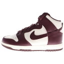NIKE(ナイキ) サイズ:25.0cm WMNS DUNK HIGH Burgundy Crush ウィメンズ ダンクハイ バーガンディ/ホワイト US8/25cm DD1869-601【新古品/中古】【程度S】【カラー14060】【オンライン限定商品】(4)