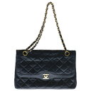CHANEL(シャネル) パリ限定 ダイアナ ダブルフラップ チェーンショルダーバッグ レディース ブラック【中古】【程度B】【カラーブラック】【取扱店舗BRING京都河原町店】