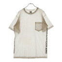 CHROME HEARTS(クロムハーツ) サイズ:M OLD NYC NECK LOGO S/S TEE オールドモデル ネック ロゴ バッククロス プリント 半袖Tシャツ カットソー ホワイト【中古】【程度B】【カラーホワイト】【取扱店舗BRING福岡天神店】