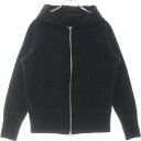 CHROME HEARTS(クロムハーツ) サイズ:S SWTSHRT HD ZIP CRS PATCH クロスパッチ ダガージップアップパーカー フーディー ...