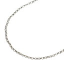 CHROME HEARTS(クロムハーツ) サイズ:16inch NECKCHAIN R16 ロールチェーンネックレス 16inch シルバー BCA082【中...