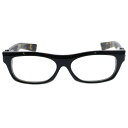 CHROME HEARTS(クロムハーツ) サイズ:54□15-143 T-NUC-A BSフレア装飾 スクエアサングラス アイウェア ブラック/イエロー調【中古】【程度B】【カラーブラック】【取扱店舗原宿】(4)