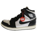 NIKE(ナイキ) サイズ:26.0cm 【観賞用 2013年製】AIR JORDAN 1 RETRO HIGH OG BLACK WHITE PANDA 555088-010 エアジョーダン1 パンダ ハイカットスニーカー ブラック/ホワイト US8/26cm【中古】【程度B】【カラーブラック】【取扱店舗BRING KICKS】