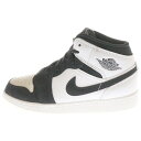NIKE(ナイキ) サイズ:23.0cm AIR JORDAN 1 MID SE GS DIAMOND SHORTS エアジョーダン1ダイヤモンドショーツ ミッドカットスニーカー レディース DN4321-100 US4Y/23.0cm【新古品/中古】【程度S】【カラーブラック】【オンライン限定商品】