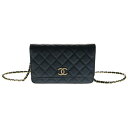 CHANEL(シャネル) ココマーク チェーンウォレット ブラック キャビアスキン ゴールド金具 ショルダーバッグ【新古品/中古】【程度S】【カラーブラック】【取扱店舗WASTE_NOT名古屋店】