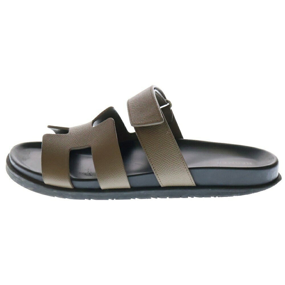 HERMES(エルメス) サイズ:40 シプレ サンダル エトゥープ #40【中古】【程度B】【カラーブラック】【取扱店舗BRING福岡天神店】のサムネイル