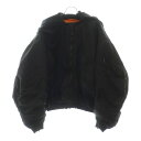 BALENCIAGA(バレンシアガ) サイズ:XS 24AW INCOGNITO BOMBER フード ボンバージャケット 796939TPO041000【中古】【程度A】【カラーブラック】【オンライン限定商品】