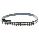 CHROME HEARTS(クロムハーツ) サイズ:38 ダガースタッズベルト【中古】【程度A】【カラーブラック】【取扱店舗OneStyle新宿店】
