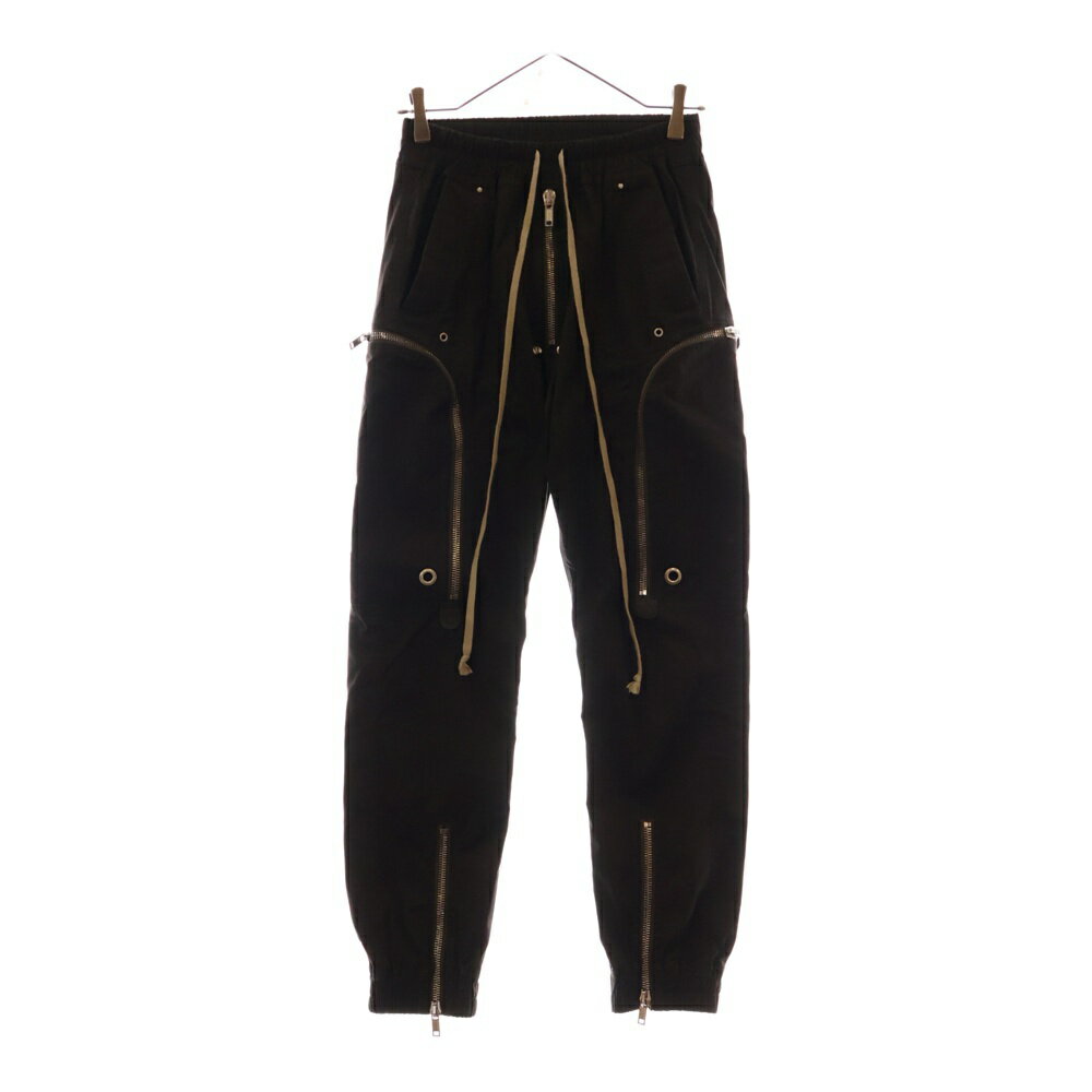 Rick Owens(リックオウエンス) サイズ:44 24AW BAUHAUS CARGO バウハウスカーゴパンツ ダークダスト RU02D6377【中古】【程度A】【カラーブラック】【取扱店舗新宿】