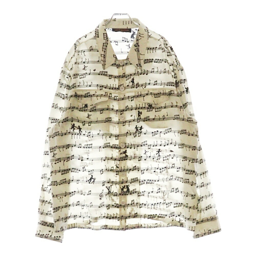 極美品⭐︎Paul smithメンズシャツ 音符柄 L 楽天市場】音符(柄総柄)(カジュアルシャツ|トップス