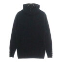 CHROME HEARTS(クロムハーツ) サイズ:M クロスボールボタン タイニーCHクロスクロスパッチ カシミヤハイネックニットセーター ブラック【中古】【...