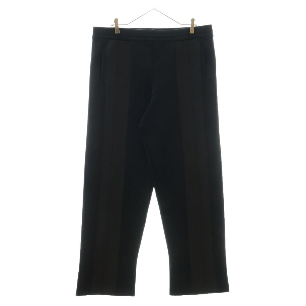 BOTTEGA VENETA(ボッテガヴェネタ) サイズ:XL フロントライン トラックパンツ ブラック×グレー 665907【中古】【程度A】【カラーブラック】【オンライン限定商品】