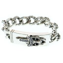 CHROME HEARTS(クロムハーツ) サイズ:- 13LINK ID DAGGER AFTER B/D ダガーIDファンシーブレスレット アフターブラック...