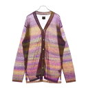 Needles(ニードルス) サイズ:1 V Neck Cardigan タイダイ Vネックカーディガン CH256 パープル【中古】【程度A】【カラーパープル】【取扱店舗BRING福岡天神店】