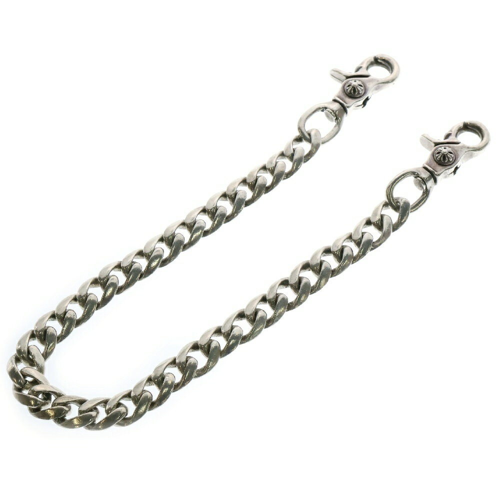 CHROME HEARTS(クロムハーツ) サイズ:ロング CLASSIC LONG-T/2クリップロングクラシック ウォレットチェーン シルバー BCA066...