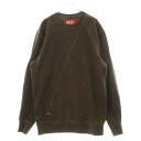 DIESEL(ディーゼル) サイズ:M ×A-COLD-WALL アコールドウォール ロゴプリント スウェット トレーナー ブラウン【中古】【程度B】【カラーブラウン】【オンライン限定商品】(4)