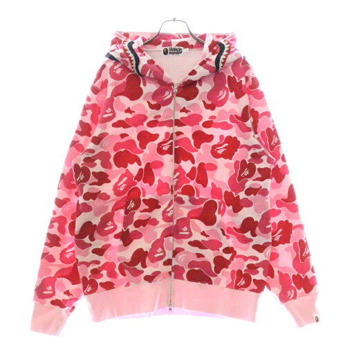 A BATHING APE(アベイシングエイプ) サイズ:L Camo Crystal Stone Shark Full Zip Hoodie カモ シャーク ラインストーン フルジップパーカー ピンク 001ZPL301008M【中古】【程度A】【カラーピンク】【取扱店舗BRING福岡天神店】 A BATHING APE(アベイシングエイプ) サイズ:L Camo Crystal Stone Shark Full Zip Hoodie カモ シャーク ラインストーン フルジップパーカー ピンク 001ZPL301008M【中古】【程度A】【カラーピンク】【取扱店舗BRING福岡天神店】
