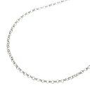 CHROME HEARTS(クロムハーツ) サイズ:18.0inch NECKCHAIN R18 ロールチェーンネックレス 18inch シルバー BCA083...
