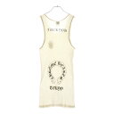 CHROME HEARTS(クロムハーツ) サイズ:S Tolyo Limited VINE DAGGER No-Sleeve 東京限定 ヴァインダガー バックホースシュープリント ノースリーブカットソー ホワイト【中古】【程度B】【カラーホワイト】【取扱店舗BRINGアメリカ村店】